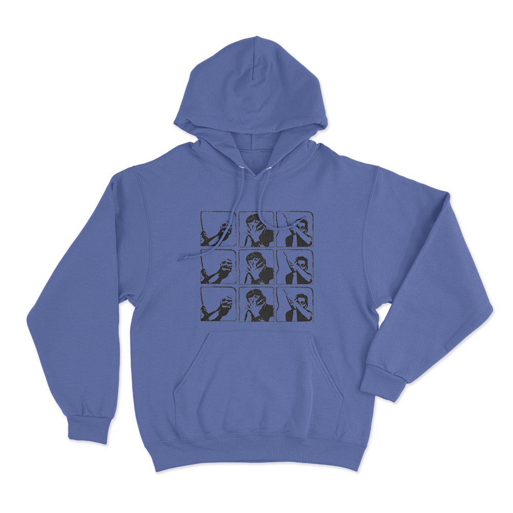Brandi Carlile Tile Unisex Hoodie Blue Brandi Carlile Tile Unisex Hoodie Blue