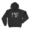 Guitar Shadow Unisex Hoodie Black