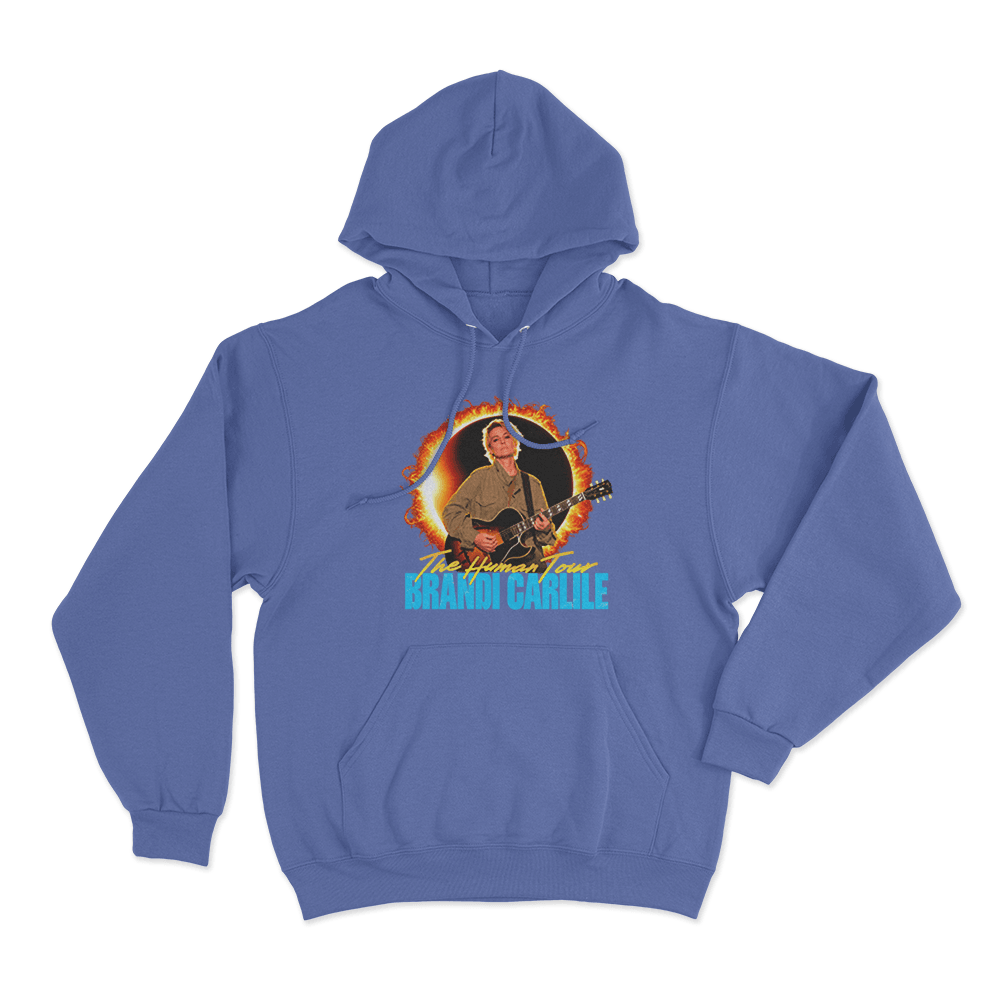 The Human Tour 2026 Unisex Hoodie Blue The Human Tour 2026 Unisex Hoodie Blue