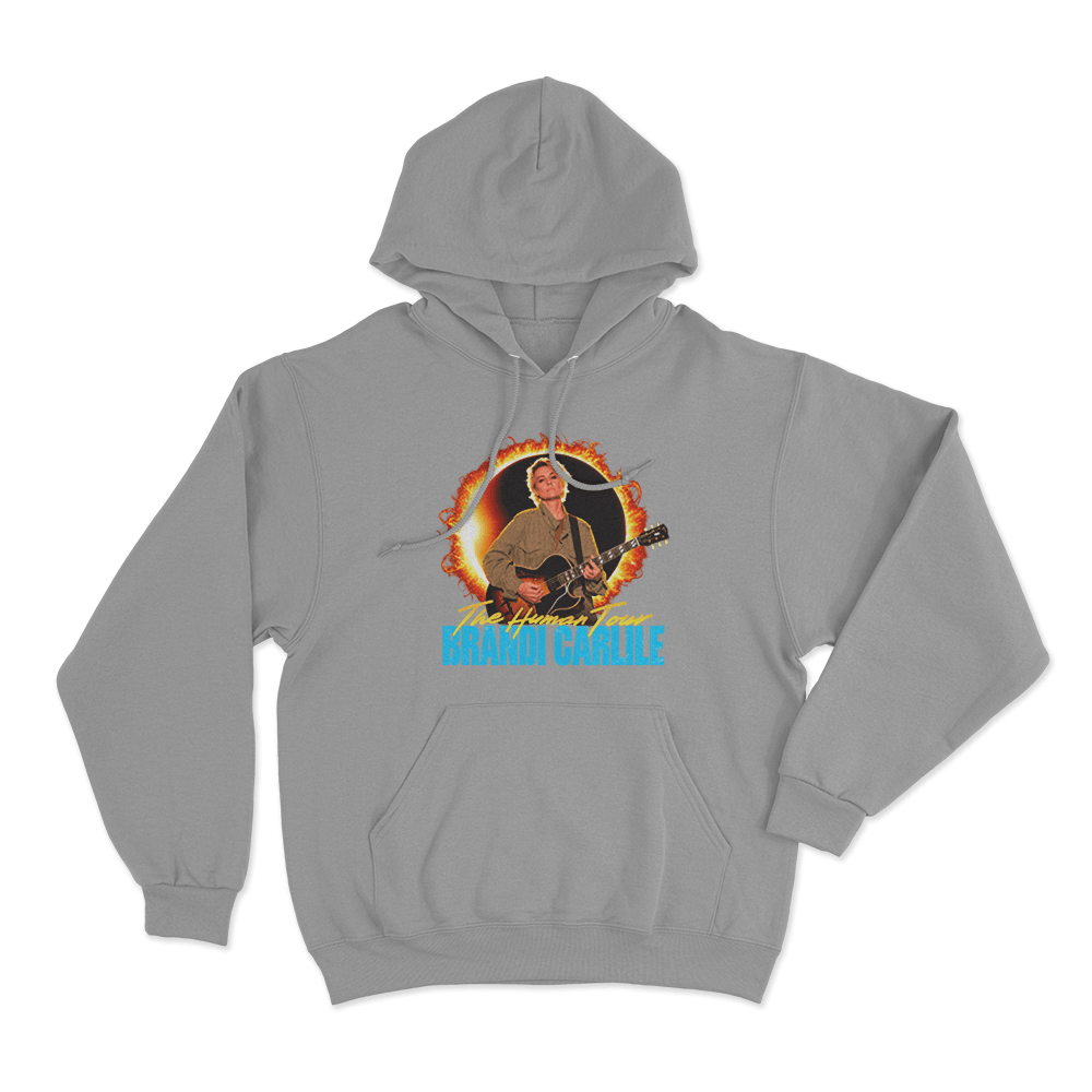 The Human Tour 2026 Unisex Hoodie Grey The Human Tour 2026 Unisex Hoodie Grey