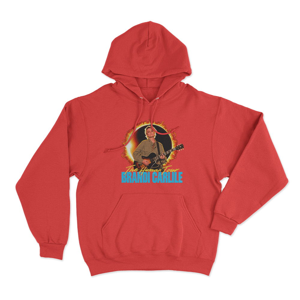 The Human Tour 2026 Unisex Hoodie Red The Human Tour 2026 Unisex Hoodie Red