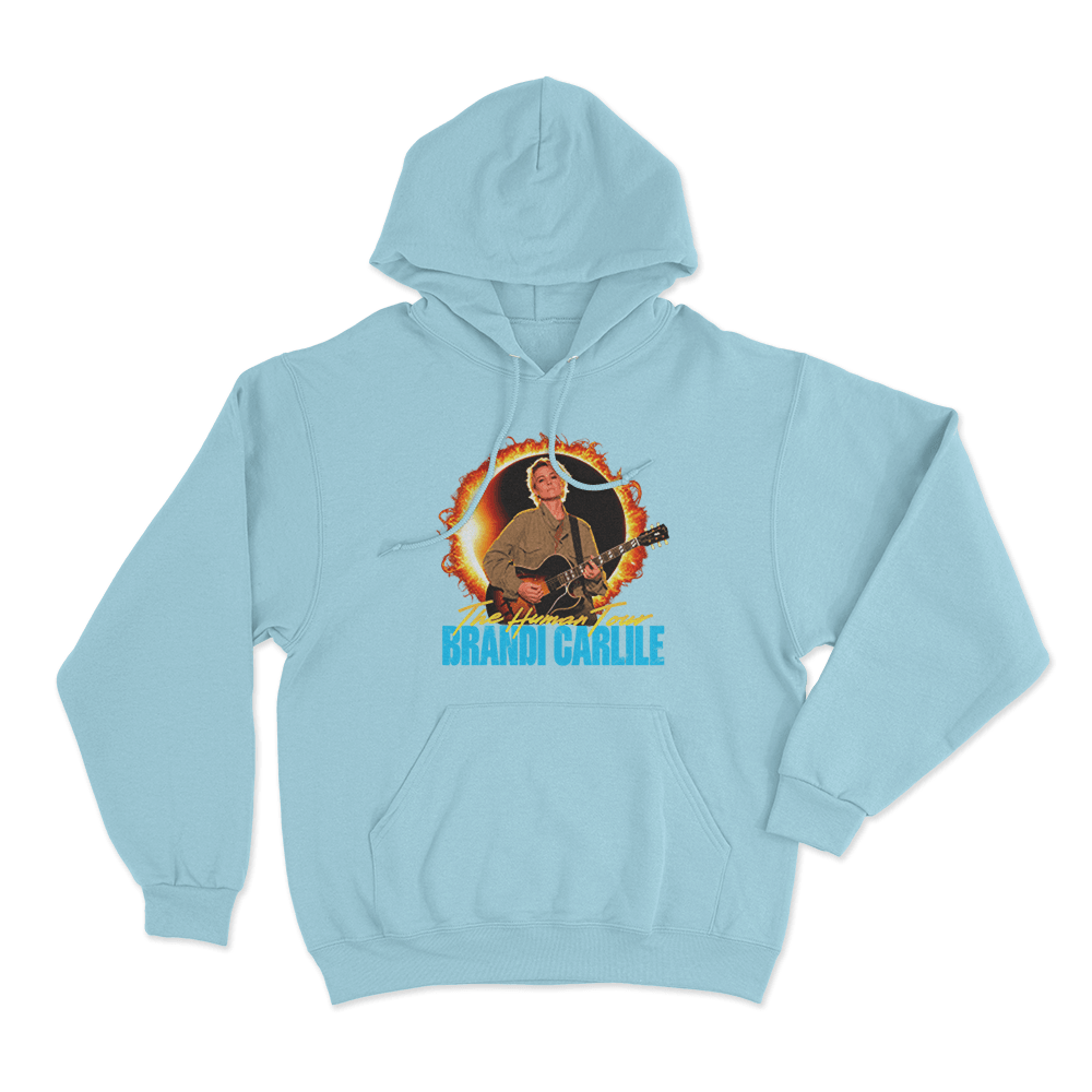 The Human Tour 2026 Unisex Hoodie Sky Blue The Human Tour 2026 Unisex Hoodie Sky Blue