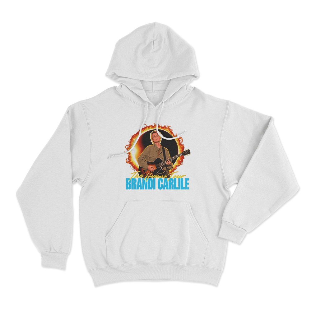 The Human Tour 2026 Unisex Hoodie White The Human Tour 2026 Unisex Hoodie White