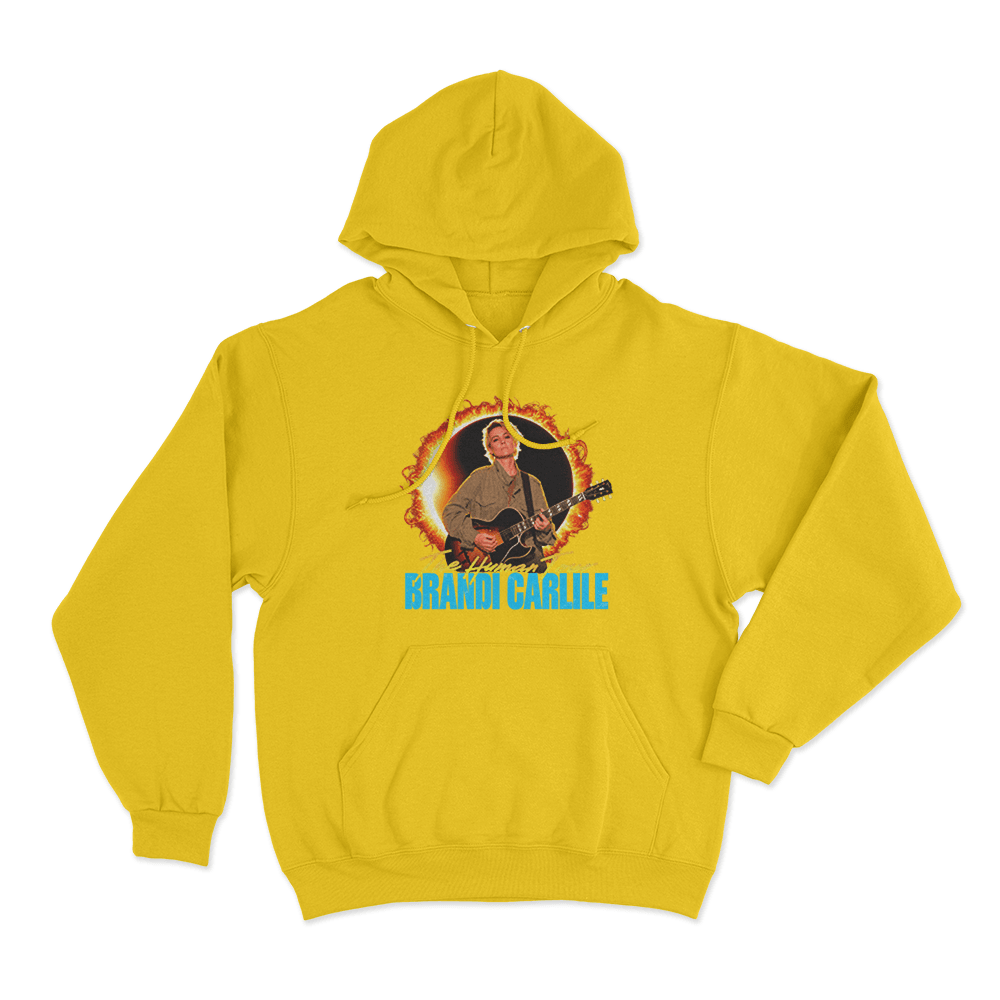 The Human Tour 2026 Unisex Hoodie Yellow The Human Tour 2026 Unisex Hoodie Yellow